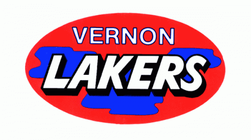 Vernon Lakers 1987-88 hockey logo of the BCJHL