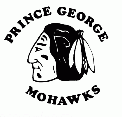 Prince George Mohawks 1979-80 hockey logo of the BCSHL