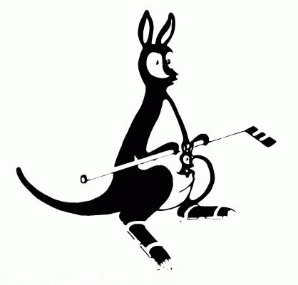 Quesnel Kangaroos 1979-80 hockey logo of the BCSHL