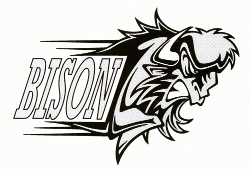Basingstoke Bison 1997-98 hockey logo of the BISL
