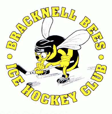 Bracknell Bees 2000-01 hockey logo of the BISL