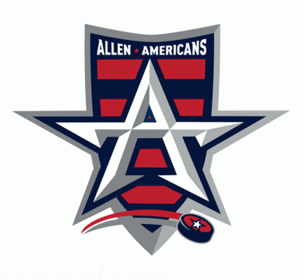 Allen Americans 2009-10 hockey logo of the CHL