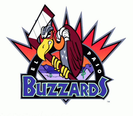 El Paso Buzzards 2001-02 hockey logo of the CHL