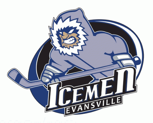 Evansville IceMen 2011-12 hockey logo of the CHL