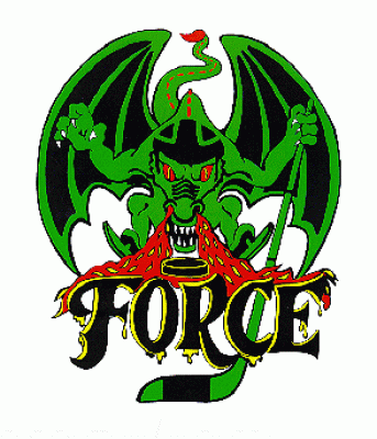 Fayetteville Force 1997-98 hockey logo of the CHL