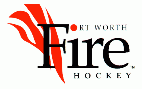 Fort Worth Fire 1997-98 hockey logo of the CHL