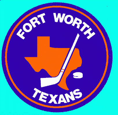 Fort Worth Texans 1979-80 hockey logo of the CHL