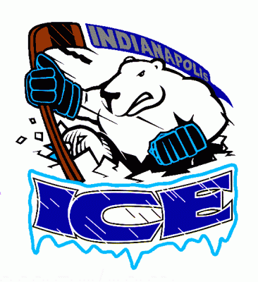 Indianapolis Ice 2000-01 hockey logo of the CHL