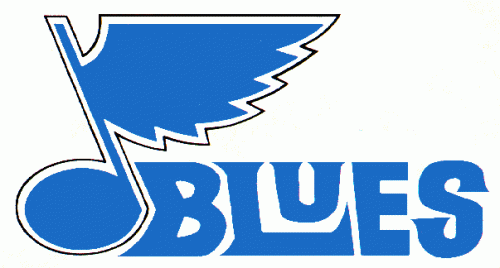 Kansas City Blues 1967-68 hockey logo of the CHL