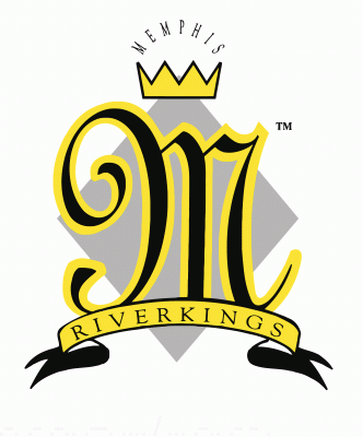 Memphis Riverkings 1993-94 hockey logo of the CHL