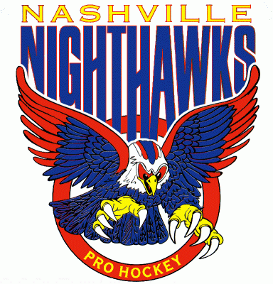 Nashville Nighthawks 1996-97 hockey logo of the CHL