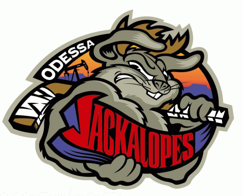 Odessa Jackalopes 2008-09 hockey logo of the CHL