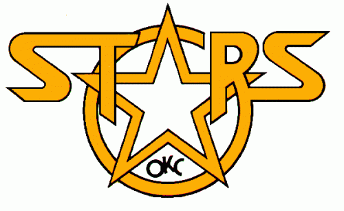 Oklahoma City Stars 1981-82 hockey logo of the CHL