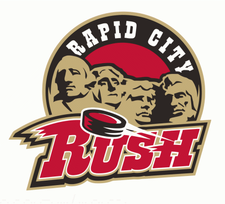 Rapid City Rush 2008-09 hockey logo of the CHL