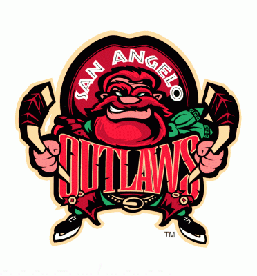 San Angelo Outlaws 2001-02 hockey logo of the CHL