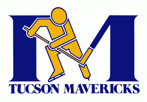 Tucson Mavericks 1975-76 hockey logo of the CHL