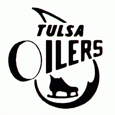 Tulsa Oilers 1981-82 hockey logo of the CHL