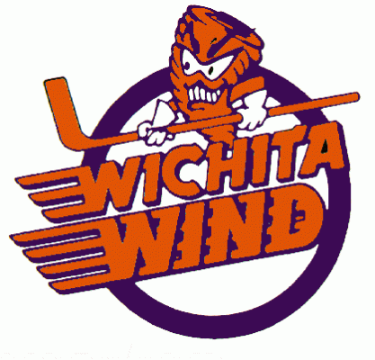 Wichita Wind 1982-83 hockey logo of the CHL