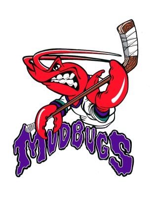 Bossier-Shreveport Mudbugs hockey logo of the CHL