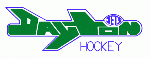 Dayton Jets 1985-86 hockey logo of the CnHL