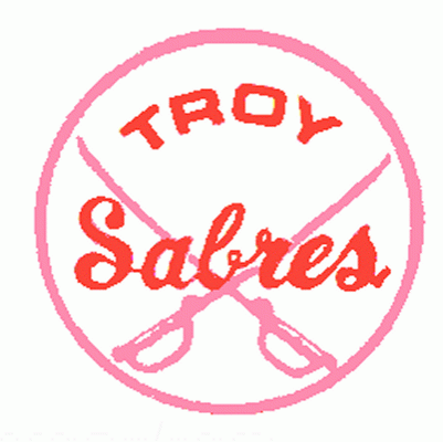 Troy Sabres 1982-83 hockey logo of the CnHL