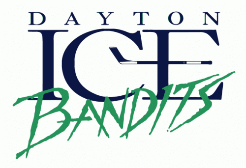 Dayton Ice Bandits 1996-97 hockey logo of the CoHL