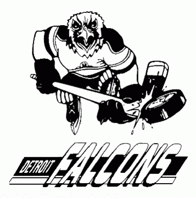 Detroit Falcons 1995-96 hockey logo of the CoHL