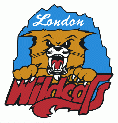 London Wildcats 1994-95 hockey logo of the CoHL