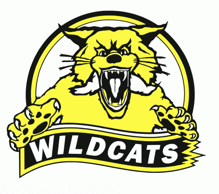 St. Thomas Wildcats 1992-93 hockey logo of the CoHL