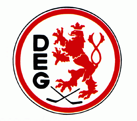Duesseldorf EG 2000-01 hockey logo of the DEL