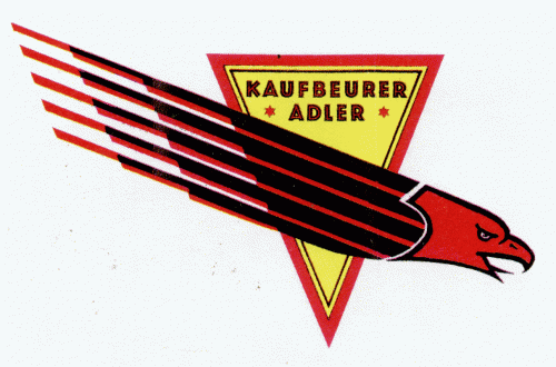 Kaufbeuren Eagles 1994-95 hockey logo of the DEL