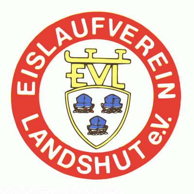 Landshut EV 1997-98 hockey logo of the DEL