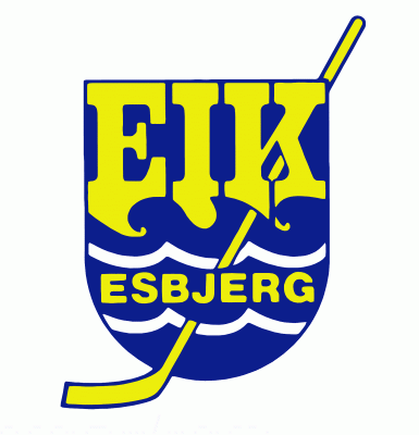 Esbjerg 1993-94 hockey logo of the Denmark
