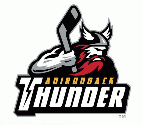 Adirondack Thunder 2015-16 hockey logo of the ECHL