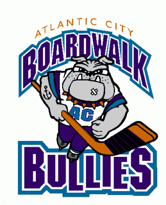 Atlantic City Boardwalk Bullies 2001-02 hockey logo of the ECHL