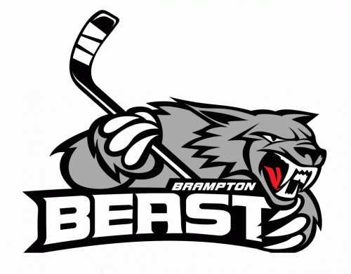 Brampton Beast 2014-15 hockey logo of the ECHL