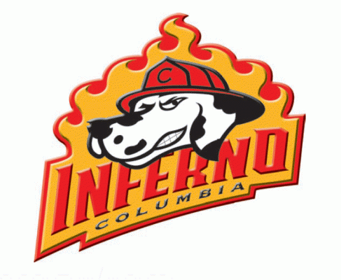 Columbia Inferno 2006-07 hockey logo of the ECHL