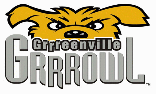 Greenville Grrrowl 2002-03 hockey logo of the ECHL