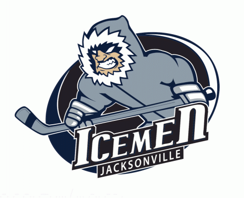Jacksonville Icemen 2018-19 hockey logo of the ECHL