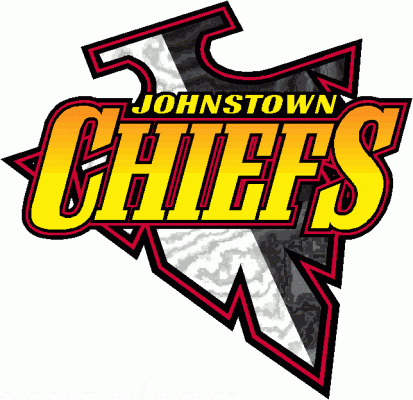 Johnstown Chiefs 1997-98 hockey logo of the ECHL