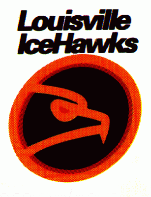 Louisville Icehawks 1993-94 hockey logo of the ECHL