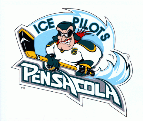 Pensacola Ice Pilots 1997-98 hockey logo of the ECHL