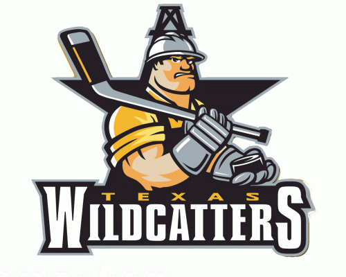 Texas Wildcatters 2003-04 hockey logo of the ECHL
