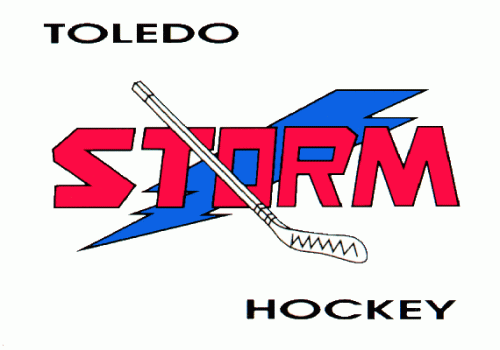 Toledo Storm 1992-93 hockey logo of the ECHL