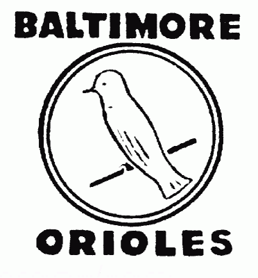 Baltimore Orioles 1940-41 hockey logo of the EHL
