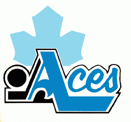 Hampton Aces 1980-81 hockey logo of the EHL