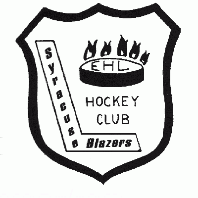 Syracuse Blazers 1972-73 hockey logo of the EHL
