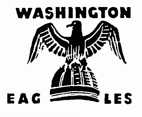 Washington Eagles 1940-41 hockey logo of the EHL