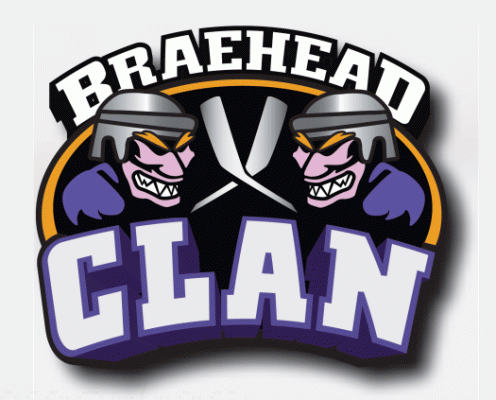 Braehead Clan 2010-11 hockey logo of the EIHL