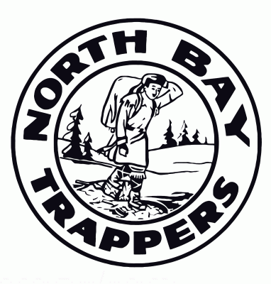 North Bay Trappers 1961-62 hockey logo of the EPHL